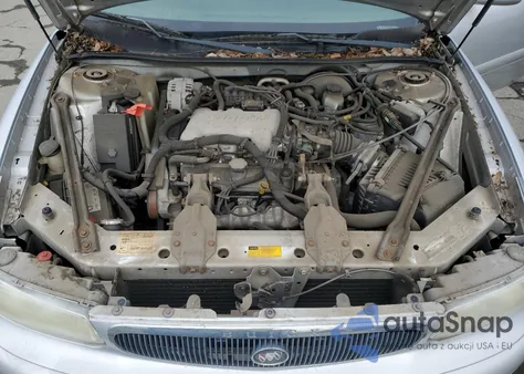 2001 Buick Century Limited z USA, uszkodzony, nr VIN 2G4WY55J111214580